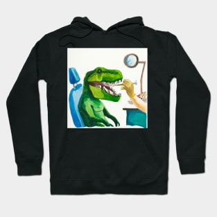 T-Rex Dentist Appointment Hoodie